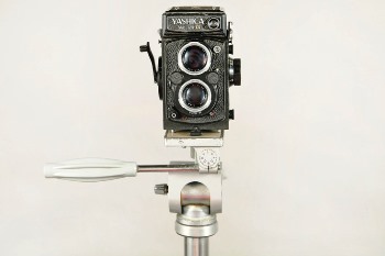 máquina fotográfica exposição