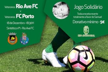 Rio Ave e FC Porto jogam amanhã por uma boa causa